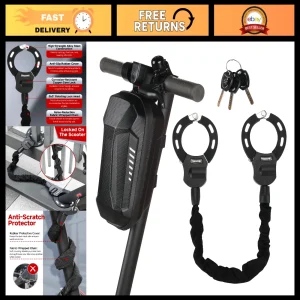 Heavy Duty Anti-Theft Scooter Lock - Secure Your Ride, Durable & Reliable