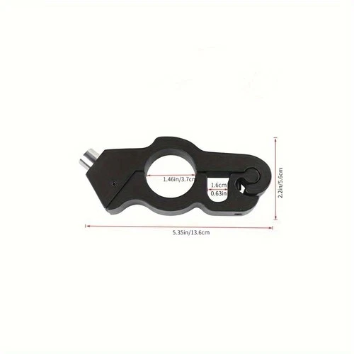 Anti-Theft Handlebar-Compatible Durable Aluminum Alloy Anti-Theft Handlebar Lock